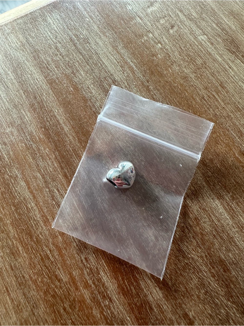 PANDORA Heart Silver Charm